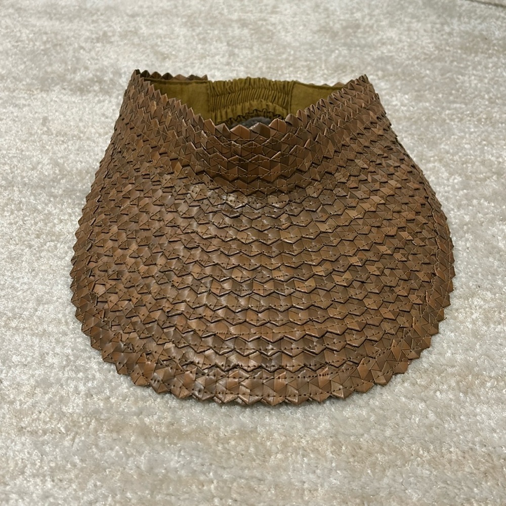 LainSnow Tan Visor - Adult